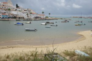 Ferragudo harbour, opposite Portimao. For a good dinner with seafood