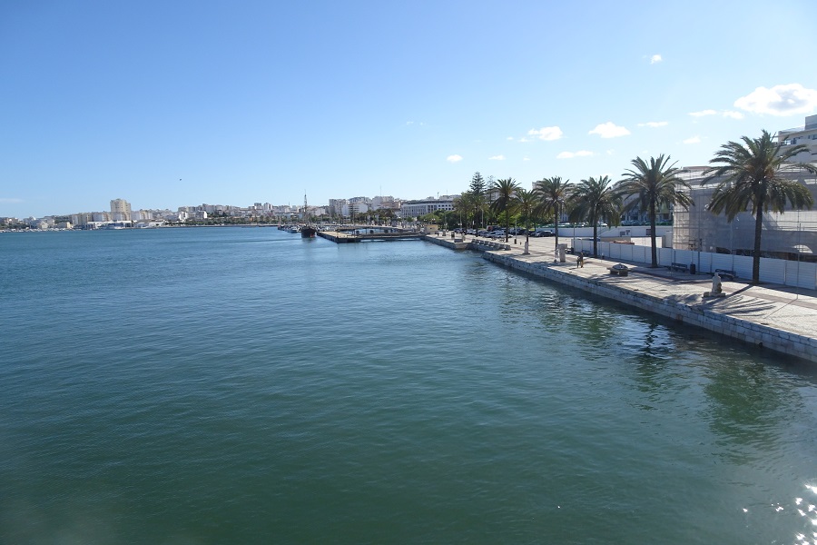 Portimao Arade River and Harbour for fresh fish